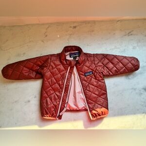 Patagonia Baby Nano puff jacket. 3-6 months color rose